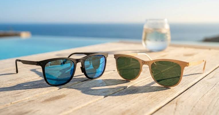 LC1002C01 demi brown classic full-frame sunglasses